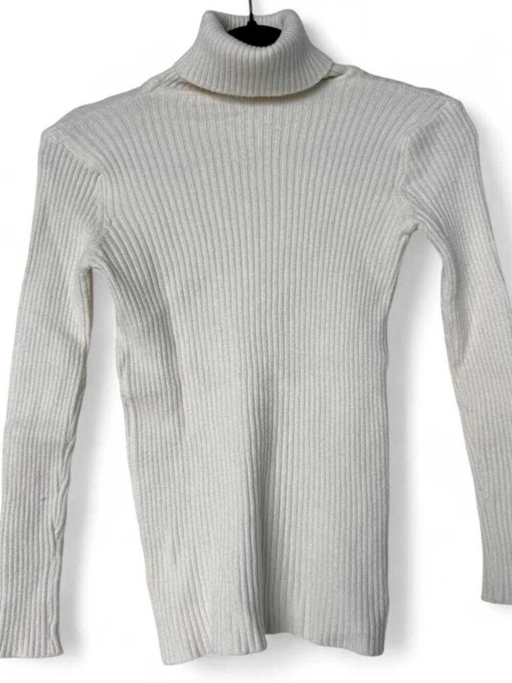 White Turtleneck Sweater